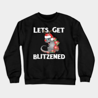 Magzzilla Lets Get Blitzened Crewneck Sweatshirt